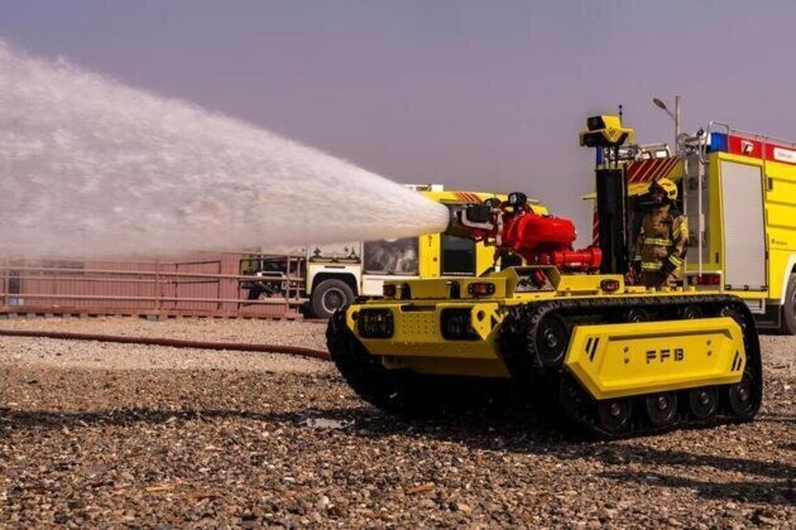 Sharjah Civil Defence deploys advanced firefighting robots