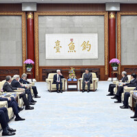 CHINA-BEIJING-HE LIFENG-TSINGHUA UNIVERSITY ADVISORS-MEETING (CN)