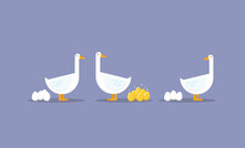  Is the goose even laying that many golden eggs? Image: iStock/siraanamwong