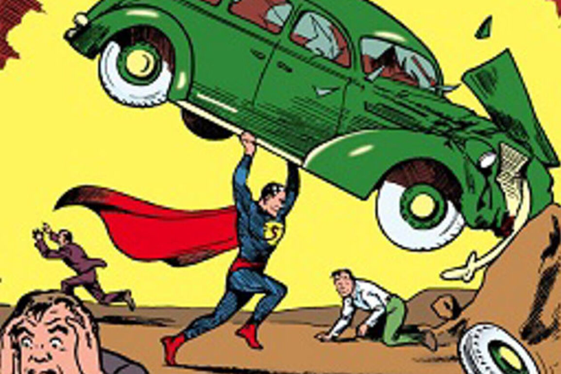 Superman comic book goes for $15 million at auction
