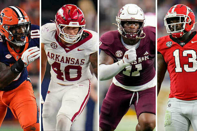2025 NFL Draft: Edge prospects Falcons could target in each round