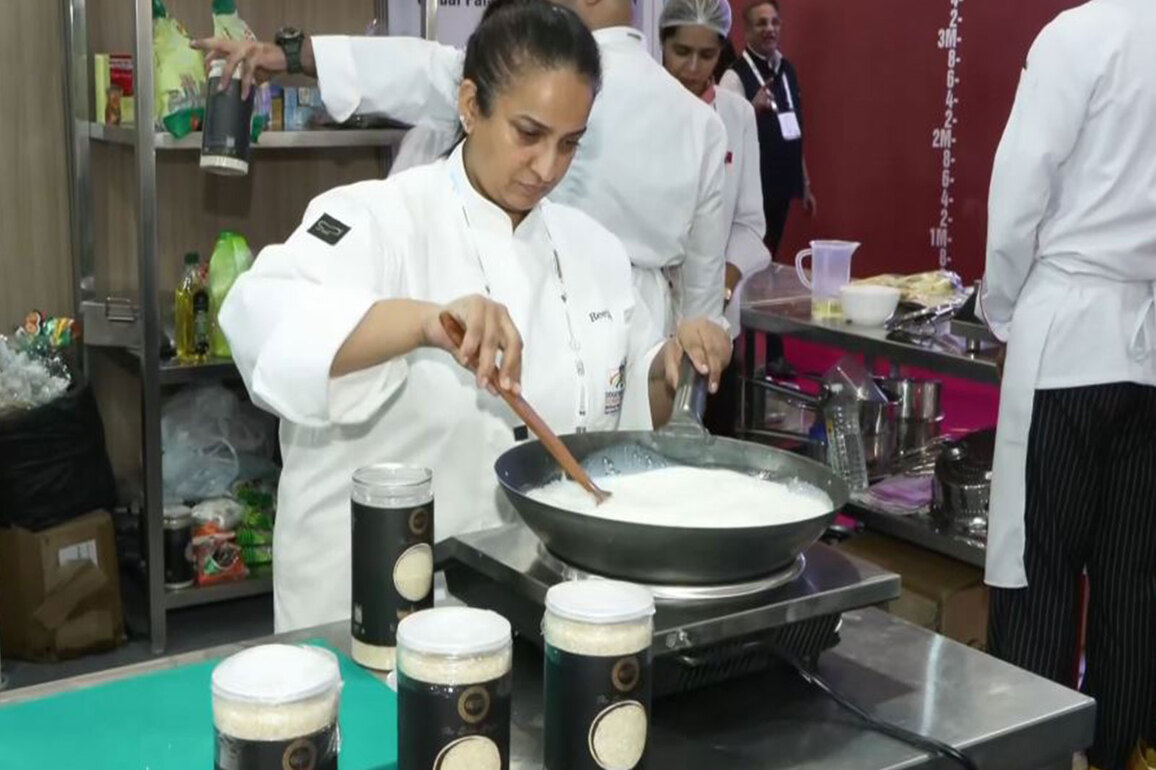 Global dishes, prepared with Indian rice, take centre stage at Bharat International Rice Conference