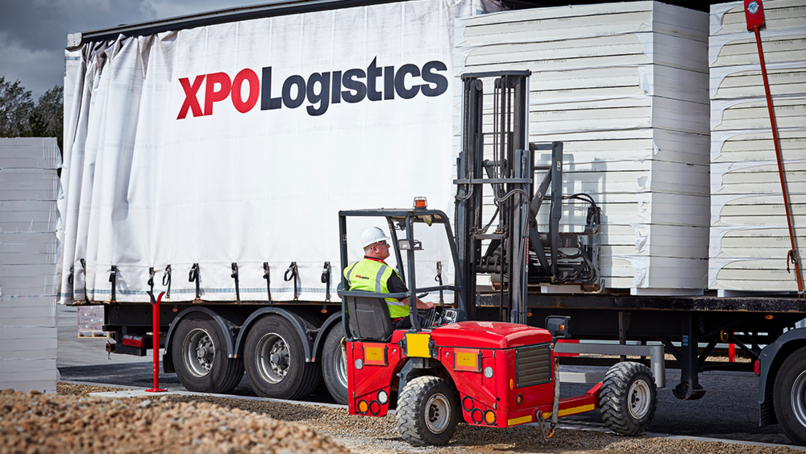 XPO Logistics provides Etex with a UK-wide transportation solution