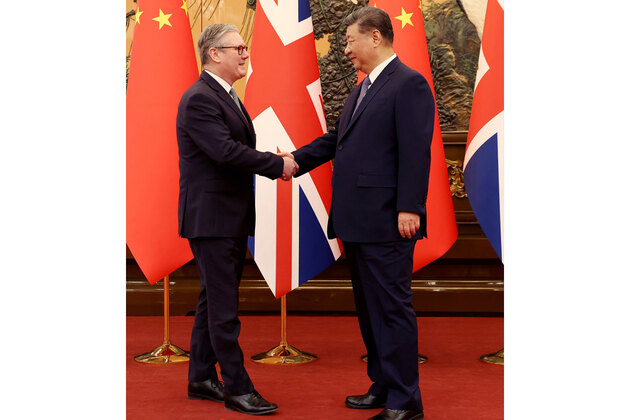 UK PM Starmer meets Chinese President Xi Jinping, affirms long-term strategic partnership