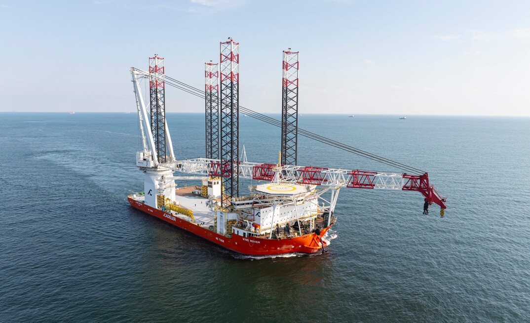 Delivered ahead of schedule, Cadeler’s Wind Mover will, following her mobilisation, head directly into operations in Europe