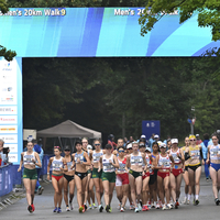 (SP)GERMANY-BOCHUM-RHINE-RUHR 2025-FISU WORLD UNIVERSITY GAMES-20KM RACE WALK-WOMEN