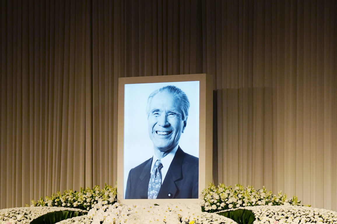 JAPAN-TOKYO-FORMER PM-MEMORIAL SERVICE