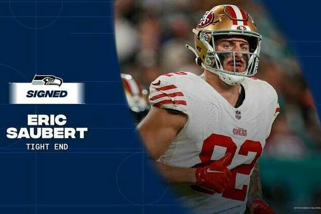 Seahawks Sign TE Eric Saubert
