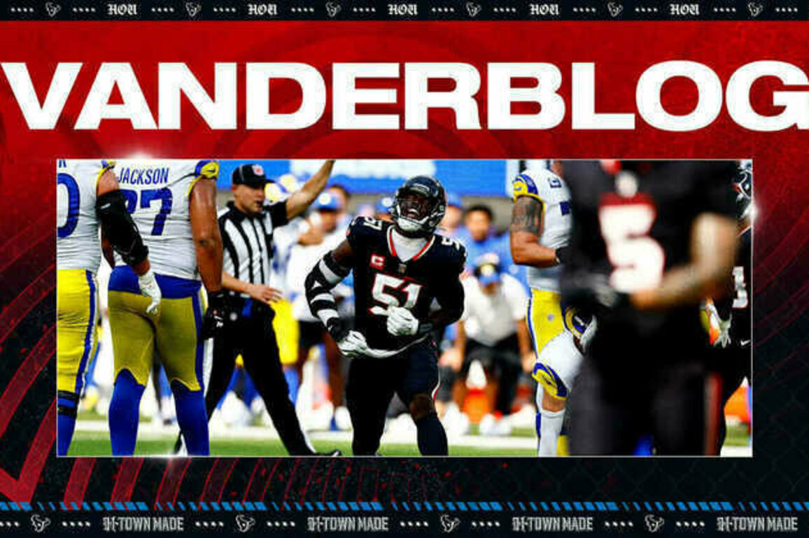 Texans at Rams: One Game In and Much to be Done | VanderBlog