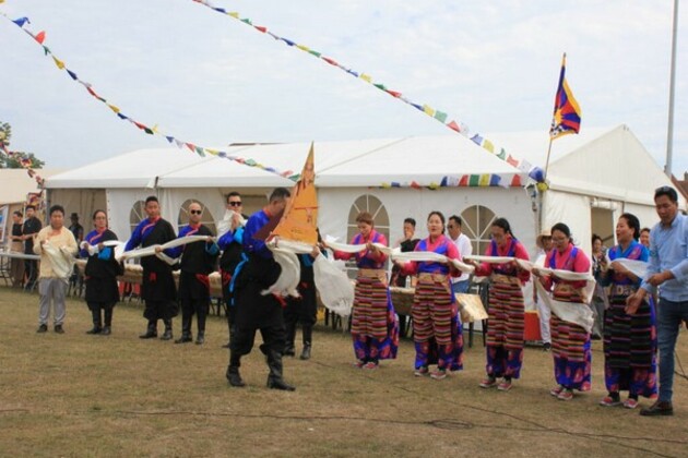 Belgium Tibetan community celebrates Shoton festival in Ostend, honours Dalai Lama's 90th birthday and cultural heritage
