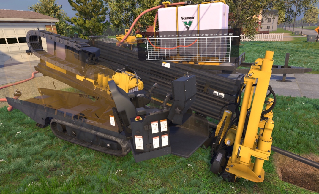 Vermeer’s virtual reality HDD simulators help reduce the learning curve for new operators before operating an actual rig