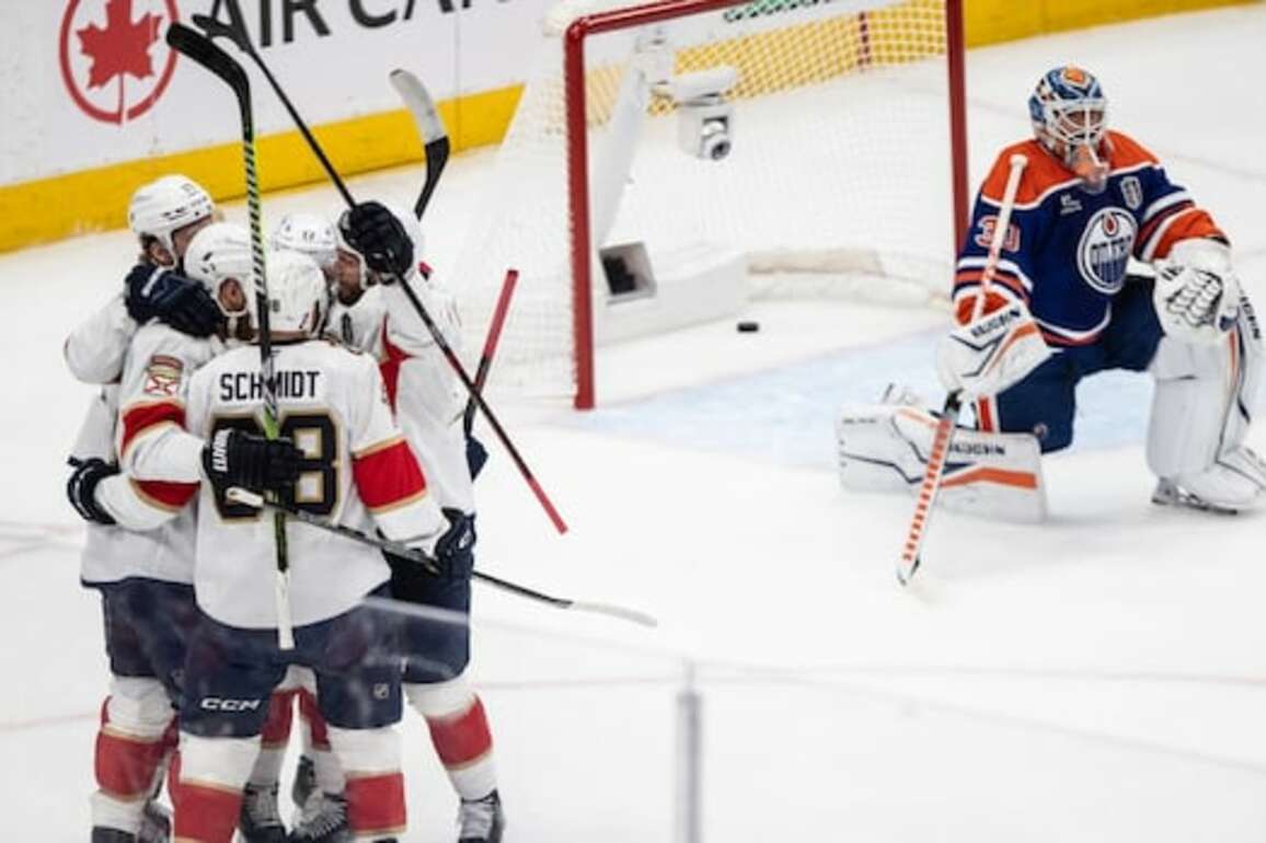 Panthers beat Oilers 5-2 in pivotal Game 5 of Stanley Cup final