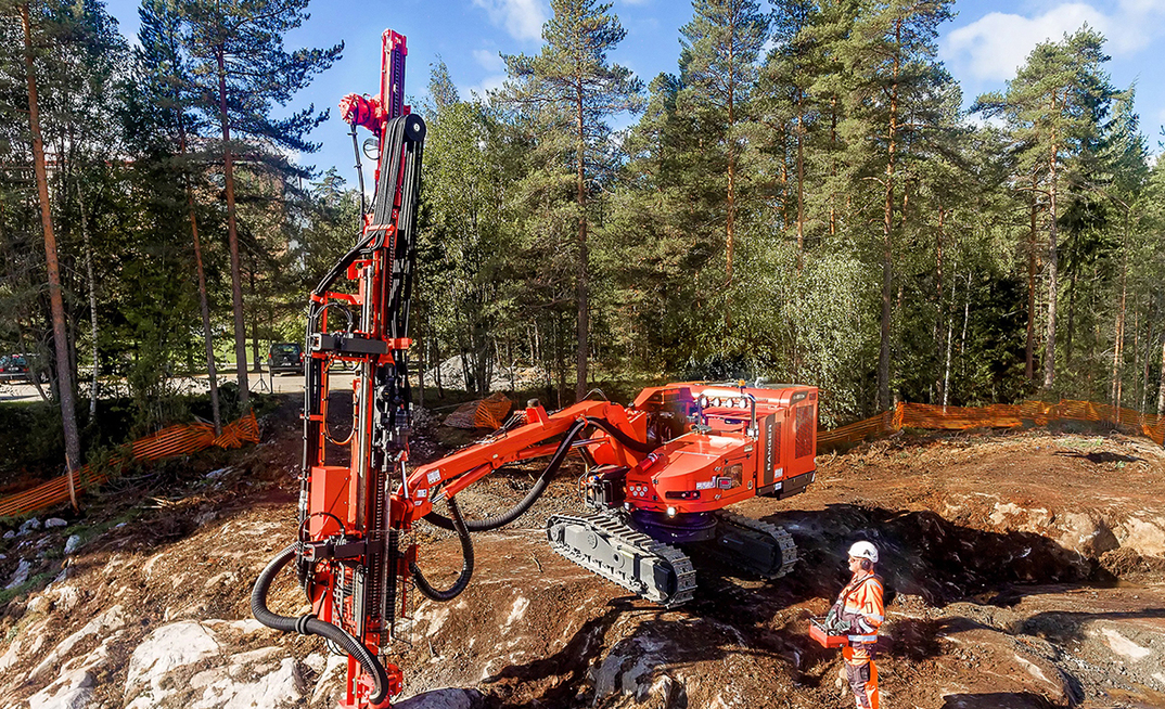 Sandvik Introduces Non Cabin Surface Drill Rigs
