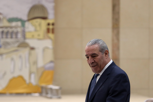 MIDEAST-RAMALLAH-HUSSEIN AL-SHEIKH-PLO-EXECUTIVE COMMITTEE-VICE PRESIDENT-APPOINTMENT
