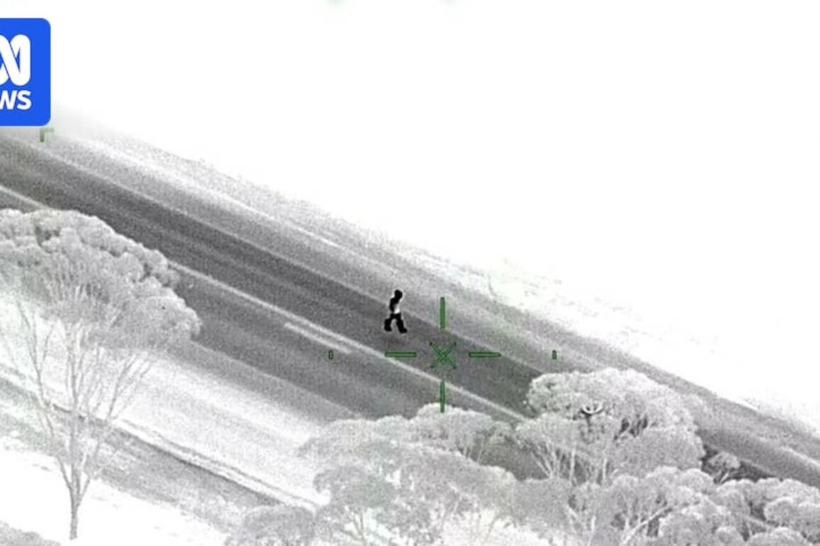 Police footage of man charged over firearms incident