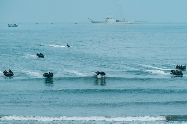 Taiwan records 10 PLA aircraft sorties, 5 PLAN vessels operating around its territory