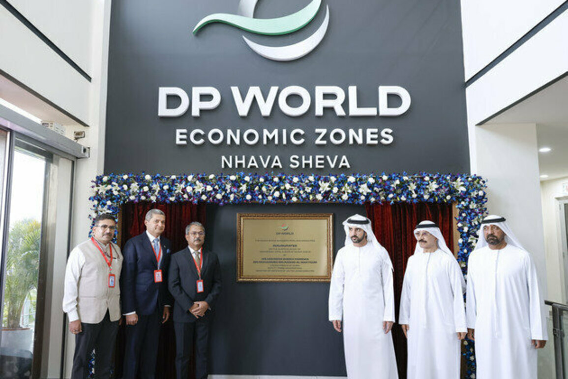 Hamdan bin Mohammed inaugurates DP World's Nhava Sheva Business Park in India