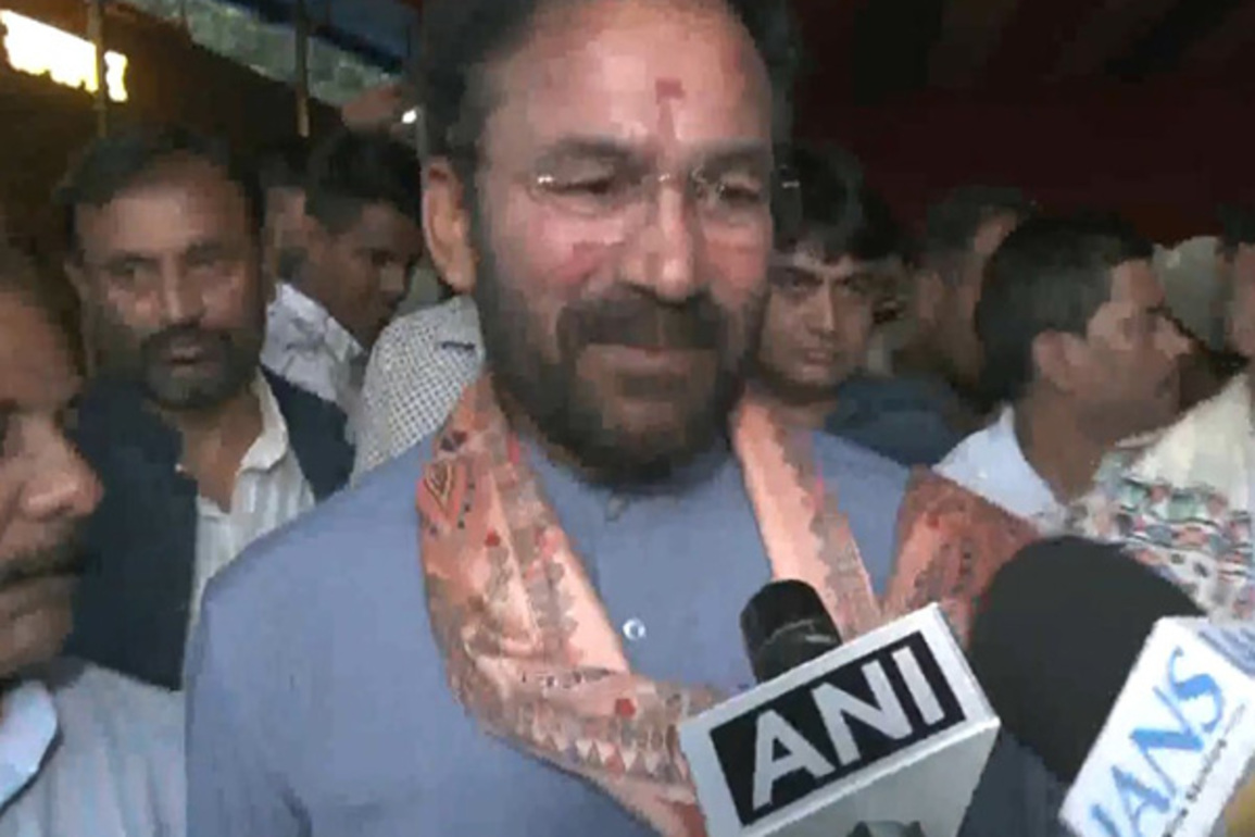 Rahul Gandhi talks about vote theft as people refuse to vote his party: Union Minister G Kishan Reddy