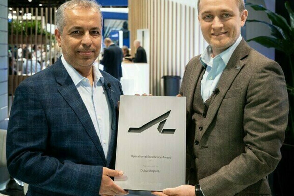 Dubai Airports presented with Operational Excellence Award
