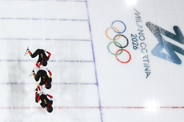 (MICO2026)ITALY-MILAN-OLYMPIC WINTER GAMES-SPEED SKATING-WOMEN'S TEAM PURSUIT-QUARTERFINALS