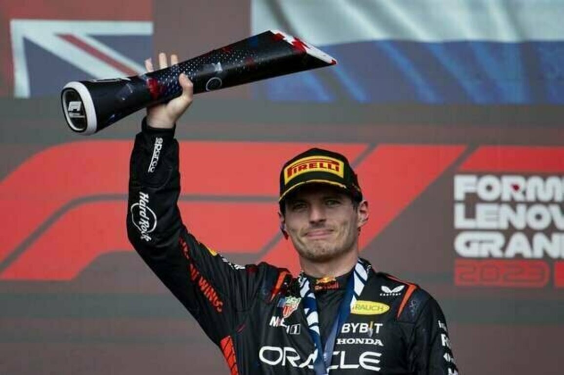 F1 champ Max Verstappen welcomes first child