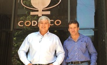 MIPAC business development manager Darren Hill (left) and managing director Eddie De Rivera on a recent trip to Chile