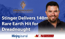 Stinger Delivers 140m Rare Earth Hit for Dreadnought