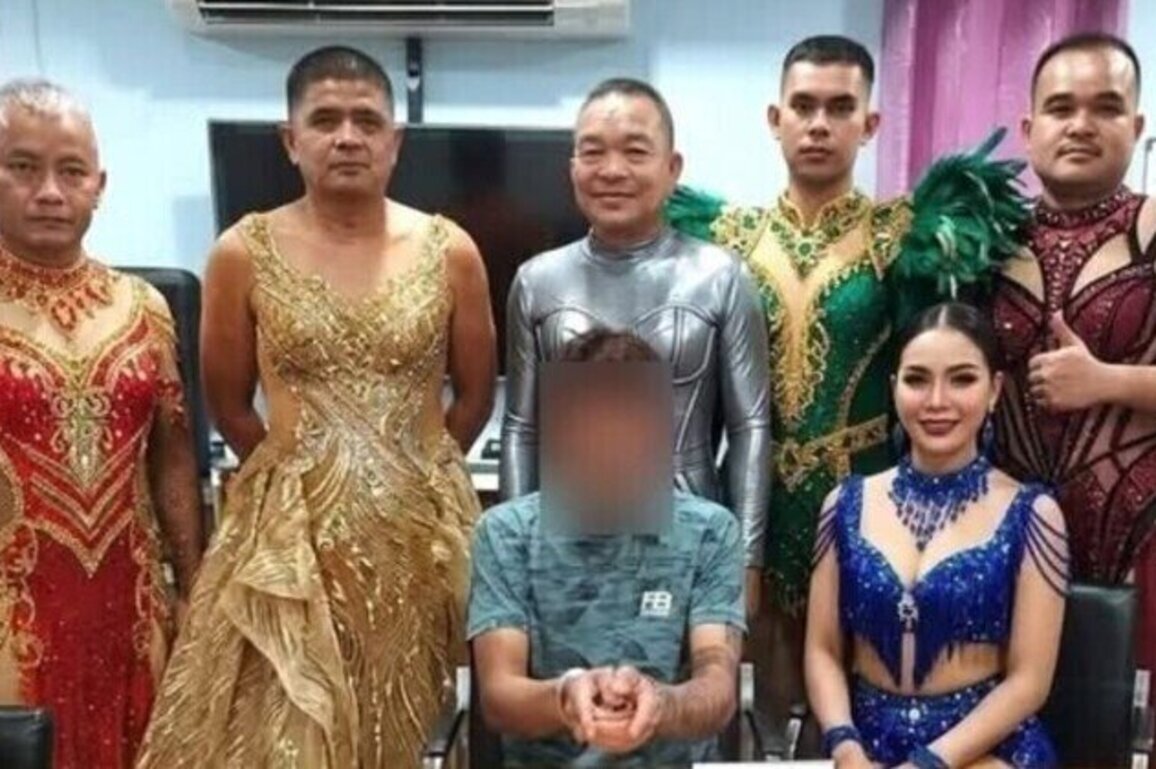 Cross-dressing Thai police bust drug dealer
