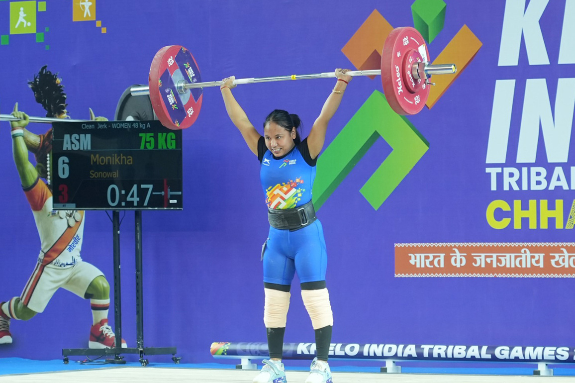 How mason's daughter Monikha Sonowal overcame pain barrier, self-doubts to clinch KITG weightlifting gold