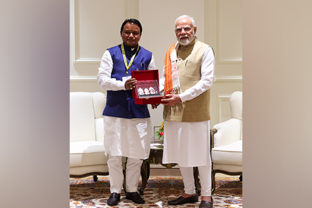 Odisha CM Mohan Charan Majhi meets PM Modi in Delhi