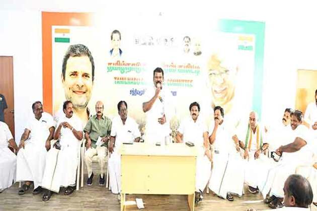 Congress launches black flag protest against BJP's "anti-Tamil policies" ahead of PM Modi's visit
