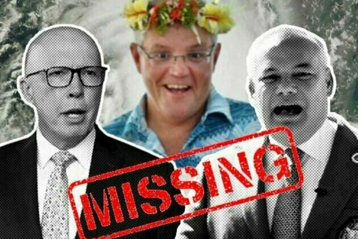 Dutton and Tate dodge Cyclone Alfred Scomo style