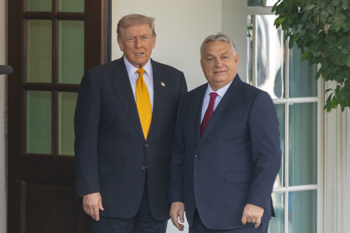 U.S.-WASHINGTON, D.C.-HUNGARY-TRUMP-VIKTOR ORBAN-MEETING