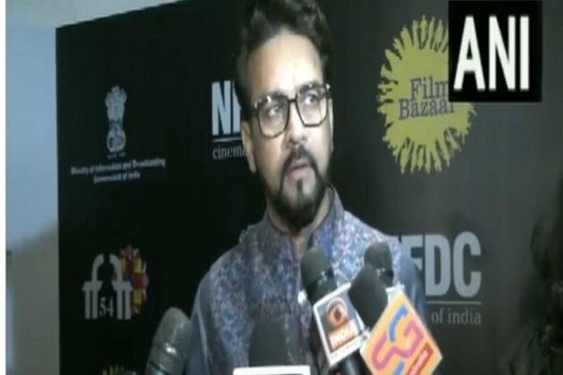 "Film market is one of the biggest markets," says Anurag Thakur at inauguration of IFFI in Goa