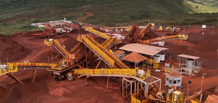 Mina de minério de ferro Mariana Cedro MG