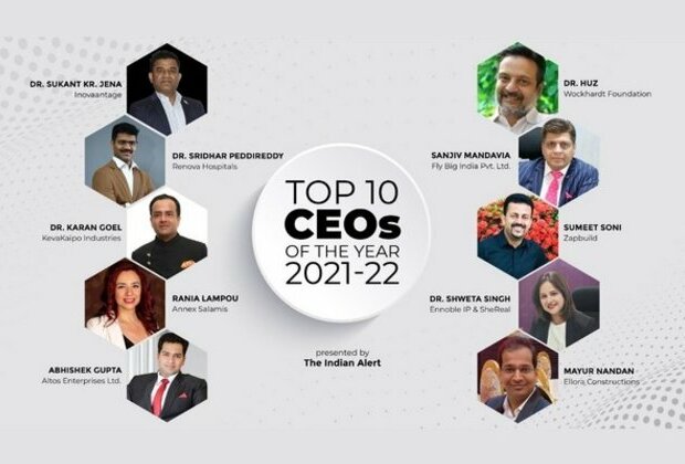 Top 10 CEOs of The Year 2021-22 By The Indian Alert