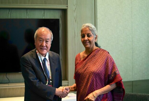 FM Sitharaman meets Japanese counterpart ahead of G20 Finance Ministers and Central Bank Governors meeting