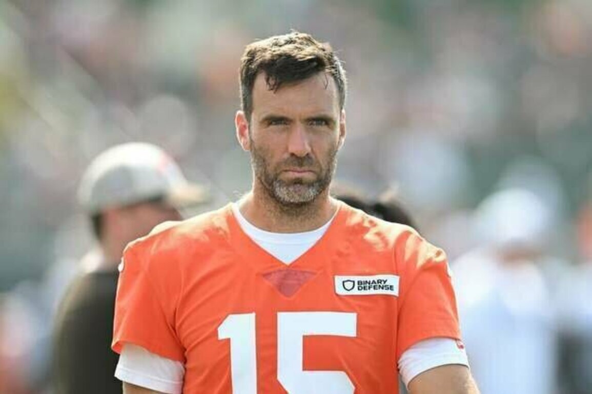 This is 40: Joe Flacco embraces new opportunity as Browns QB1