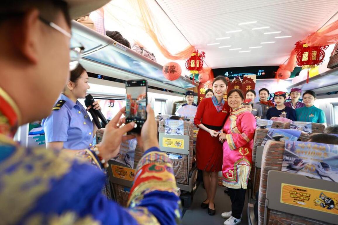 RailwayAlbum | China's northernmost high-speed railway celebrates 10th Anniversary