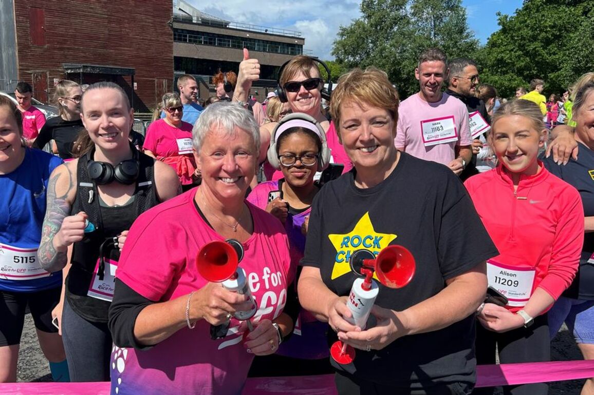 Belfast Race For Life in photos as friends who overcame cancer chosen as guests of honour