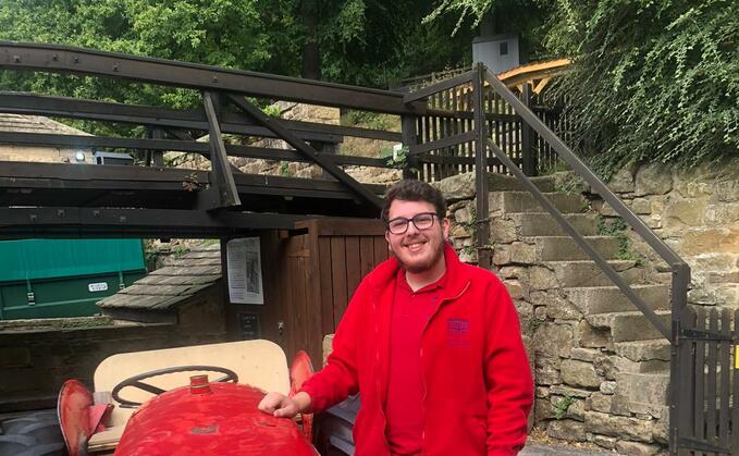 Antony Eavis, 22, is a farmer from Weardale in County Durham