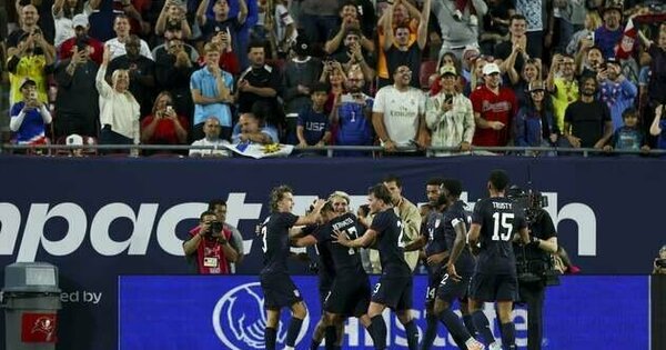 Spain leads, U.S. rises in latest FIFA men's world ranking