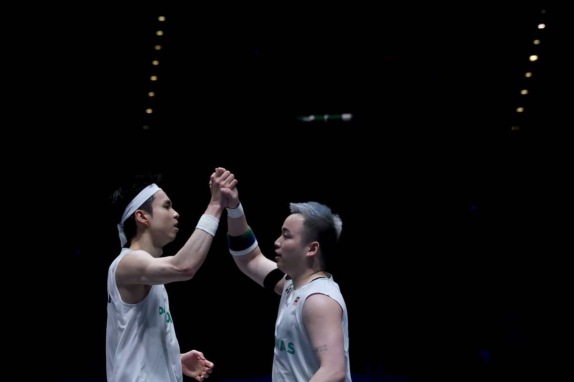 (SP)BRITAIN-BIRMINGHAM-BADMINTON-ALL ENGLAND OPEN-MEN DOUBLES