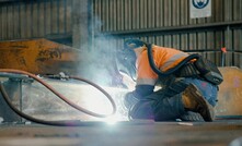  Welding of Ultrahaul tray at Rockhampton workshop. 