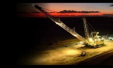 A Stanmore Resources dragline. Photo courtesy Stanmore Resources.