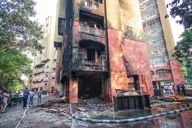 Delhi: Fire erupts at Brahmaputra MPs' flats caused by firecrackers; no casualties reported