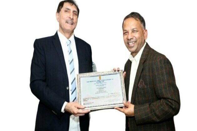 Trident Group Chairman Emeritus Padmashree Rajinder Gupta honored by Income Tax Department