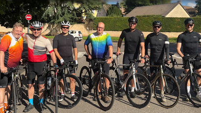 Alsford cycling team raises over £10,000 for charity