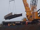 A75 bridge lift completed