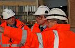 Roads Minister visits gritting salt supplier